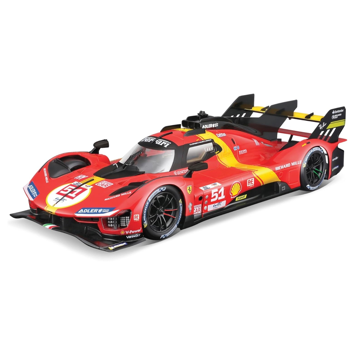 Bburago 1:18 Scale Ferrari 499P Diecast Car Unisex, 13+ Years