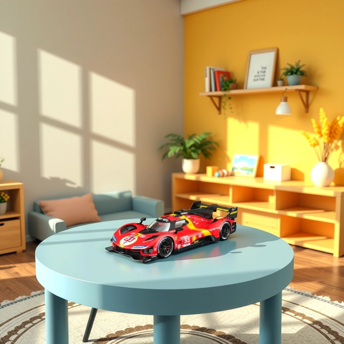 Bburago 1:18 Scale Ferrari 499P Diecast Car Unisex, 13+ Years