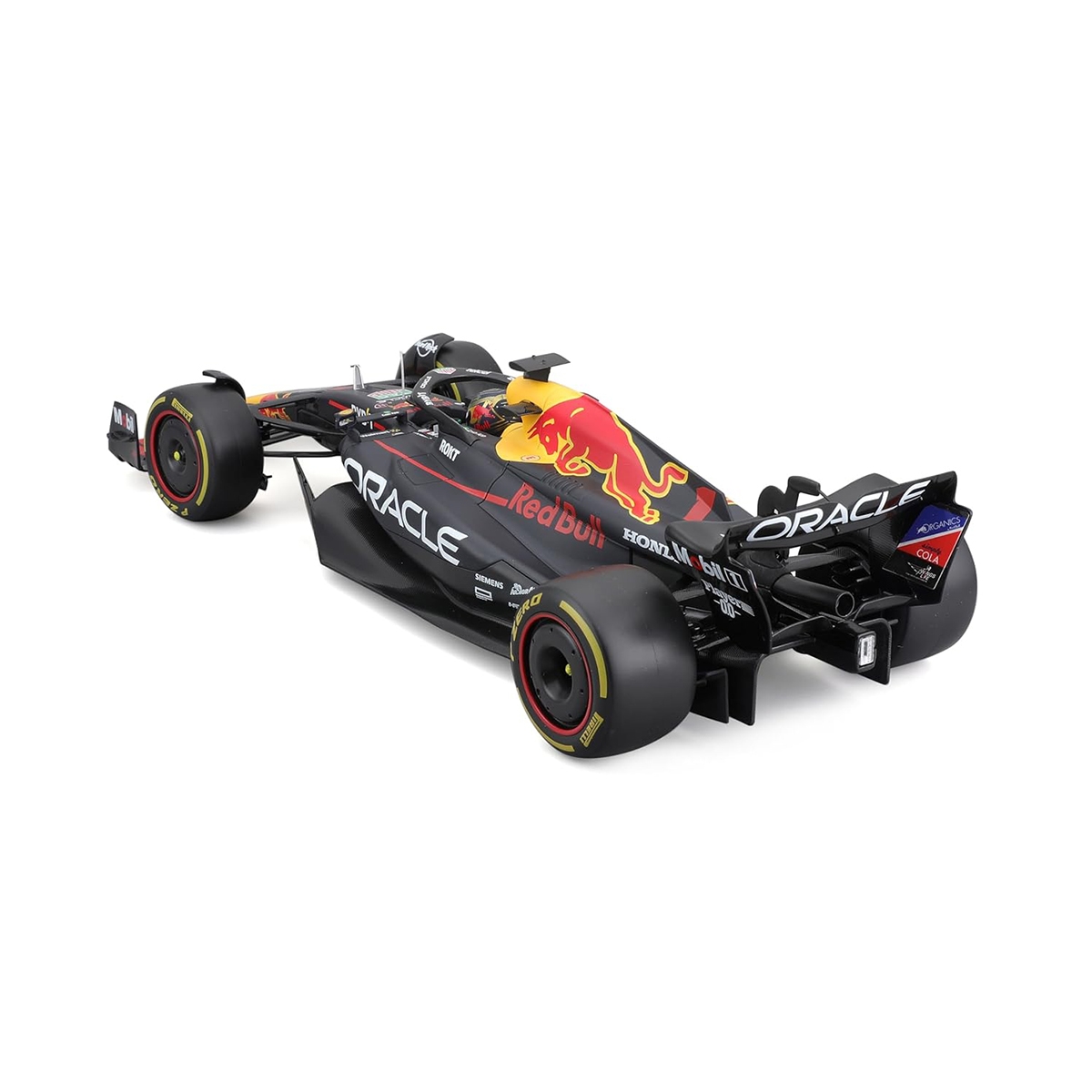 Bburago 1:18 Scale Oracle Red Bull Racing RB19 مع Max Verstappen Diecast Car للجنسين، 13+ سنة
