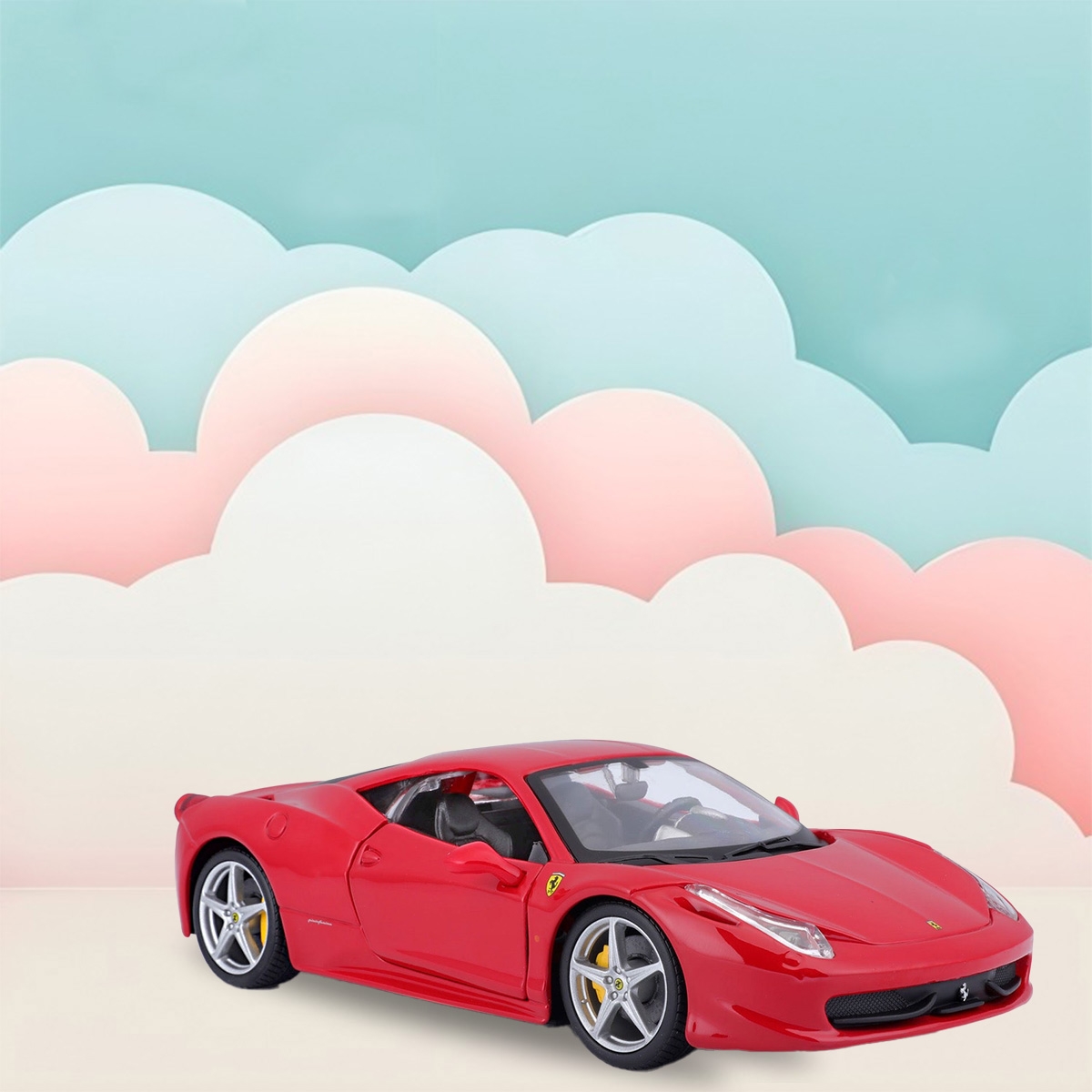 Bburago 1:24 Scale Ferrari Race & Play Diecast Car Boys, 3-4 Years