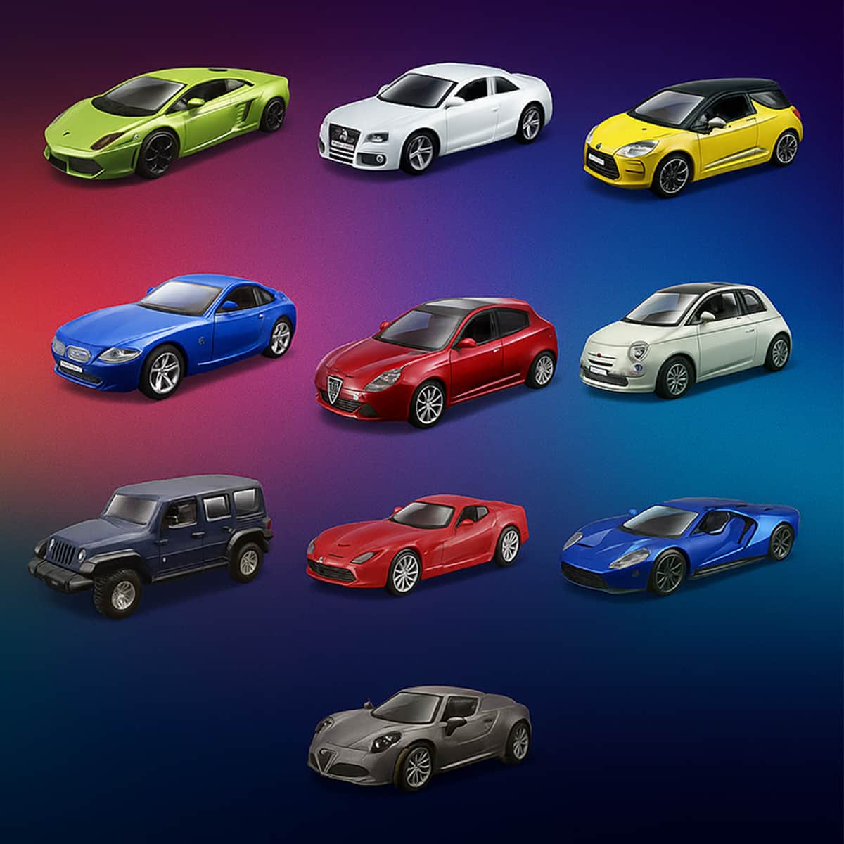 Bburago 1:32 Scale Assorted Diecast Cars Boys, 3-4 Years, Pack of 18