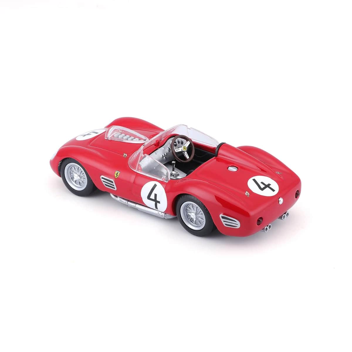Bburago 1:43 Scale 1959 Ferrari Racing 250 Testa Rossa Diecast Car Boys, 13+ Years