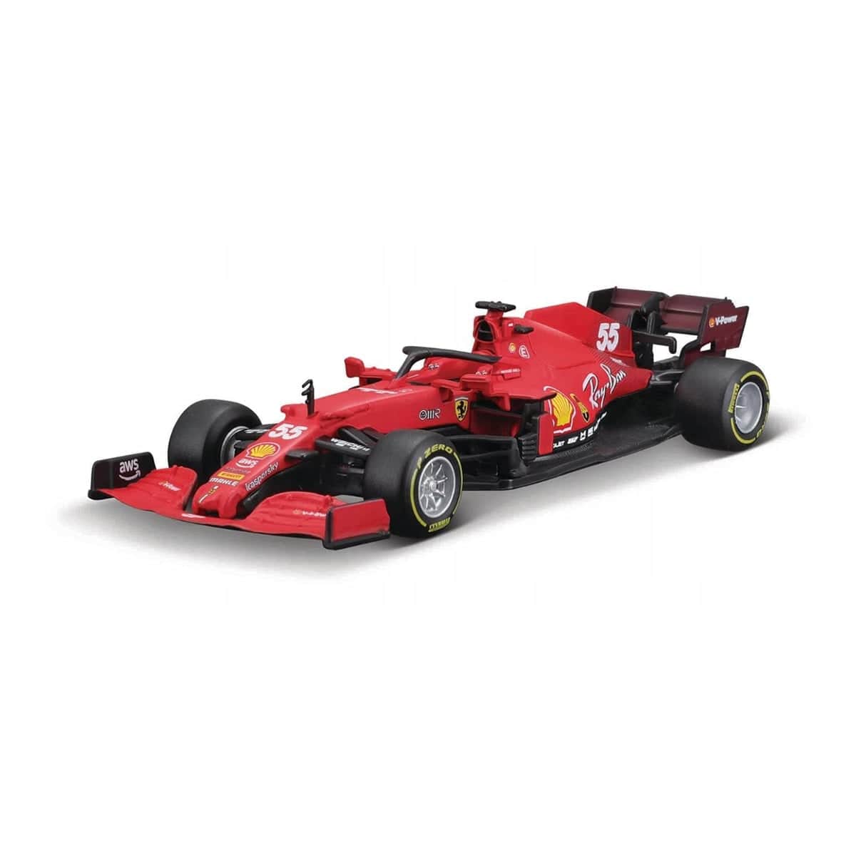 Bburago 1:43 Scale Ferrari Racing F1 SF-90 Diecast Car Boys, 3-4 Years