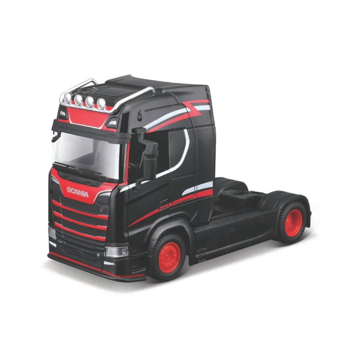 Bburago 1:43 Scale Mercedes Haulers Custom Cabs Assorted Diecast Vehicle Boys, 3-4 Years