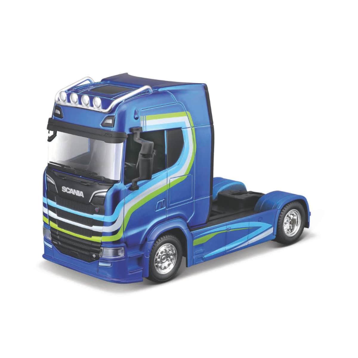 Bburago 1:43 Scale Mercedes Haulers Custom Cabs Assorted Diecast Vehicle Boys, 3-4 Years