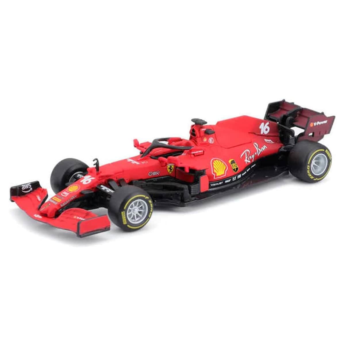 Bburago 1:43 Scuderia Ferrari Diecast Racing Car Boys, 3-4 Years