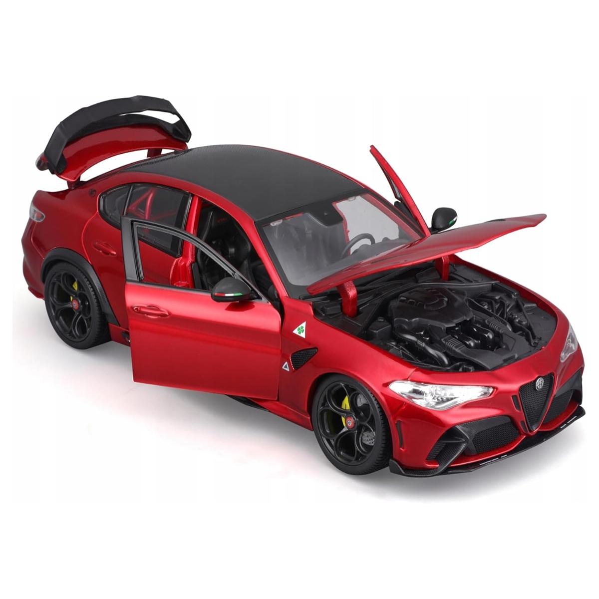 Bburago Alfa Romeo Giulia GTAm 1:18 Scale Diecast Car Boys, 3-4 Years