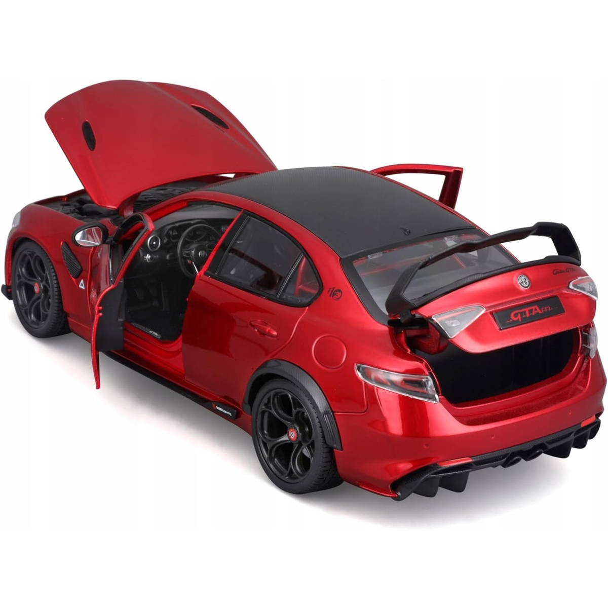 Bburago Alfa Romeo Giulia GTAm 1:18 Scale Diecast Car Boys, 3-4 Years