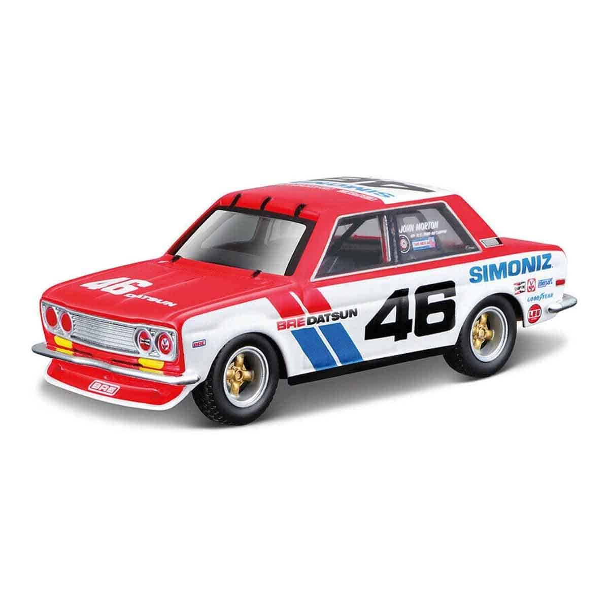 Bburago BRE Datsun 510 & Disney Pixar Cars Color Changers Car Wash Bundle Unisex, 5-7 Years