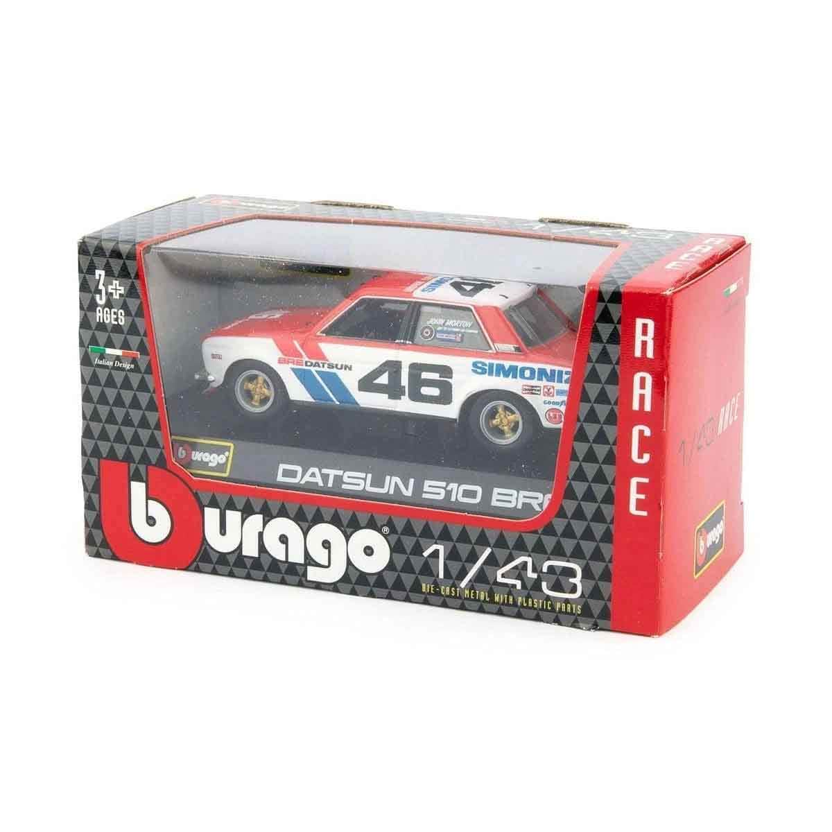 Bburago BRE Datsun 510 & Disney Pixar Cars Color Changers Car Wash Bundle Unisex, 5-7 Years
