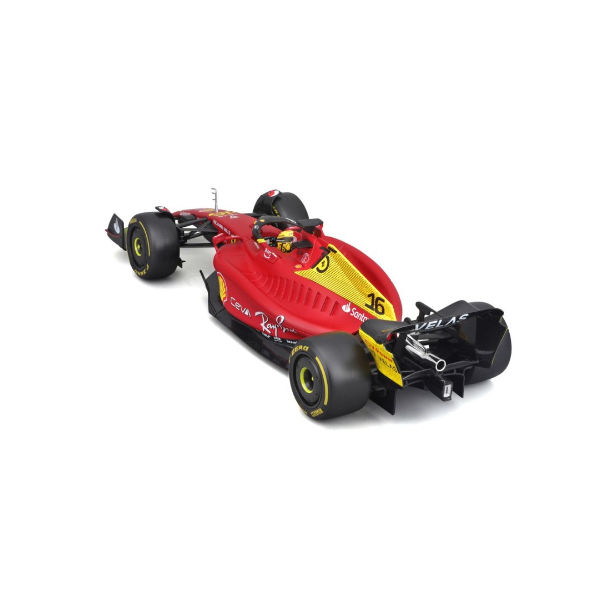 بوراجو سيارة فيراري F1-75 2022 بمقياس 1:18 للأولاد، 13+ سنوات