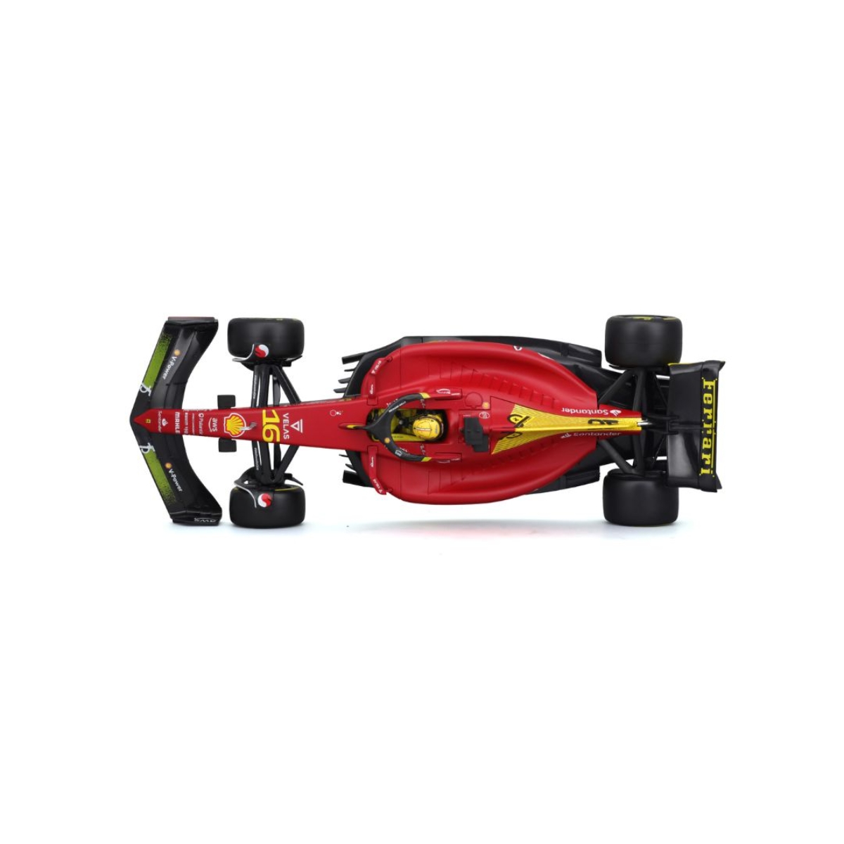 بوراجو سيارة فيراري F1-75 2022 بمقياس 1:18 للأولاد، 13+ سنوات