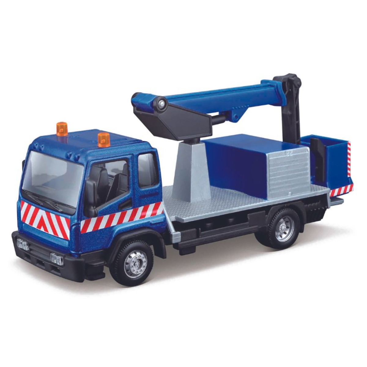 بوراجو شاحنة بلدية مع منصة رجل مركبة داي كاست للأولاد، 3-4 سنوات