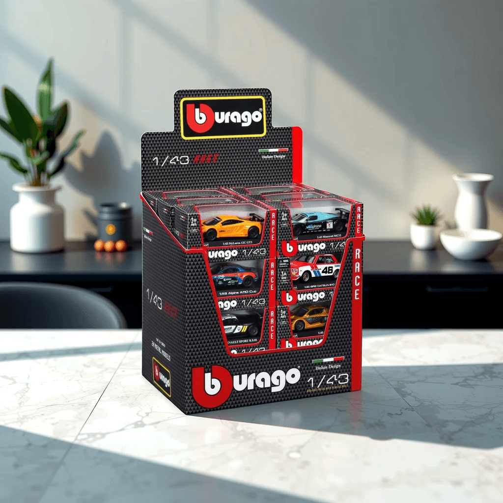 Bburago Race Series 1:43 Scale Assorted Diecast Car Boys, 3-4 Years