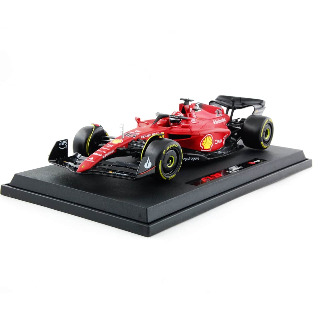 Bburago Scuderia Ferrari SF21 No.16 1:43 Scale Diecast Car Boys, 13+ Years