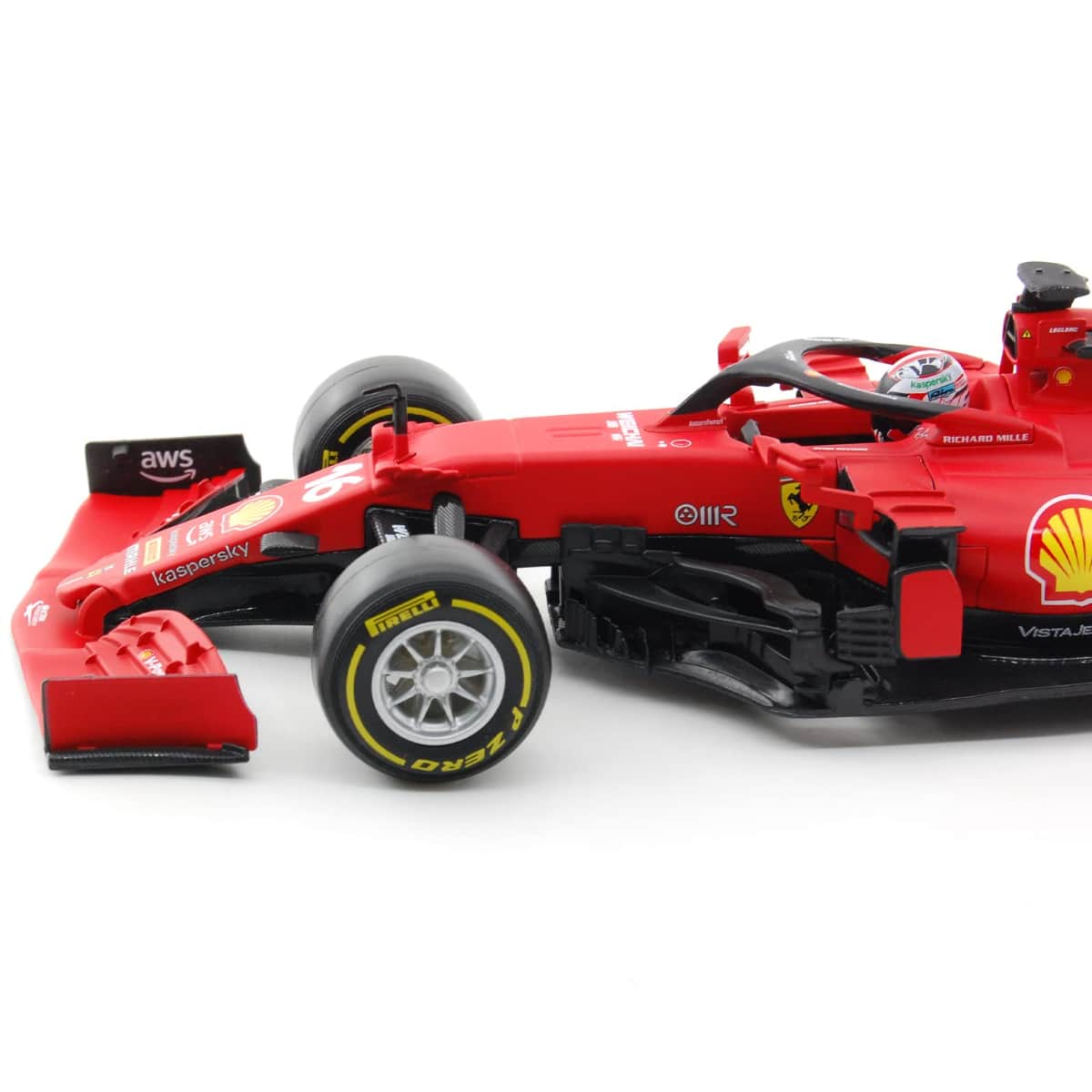 Bburago Scuderia Ferrari SF21 No.16 1:43 Scale Diecast Car Boys, 13+ Years