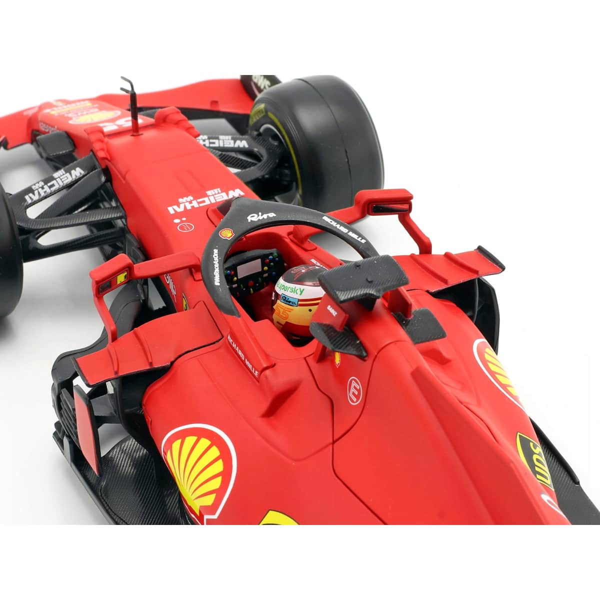 Bburago Scuderia Ferrari SF21 No.55 1:43 Scale Diecast Car Boys, 13+ Years
