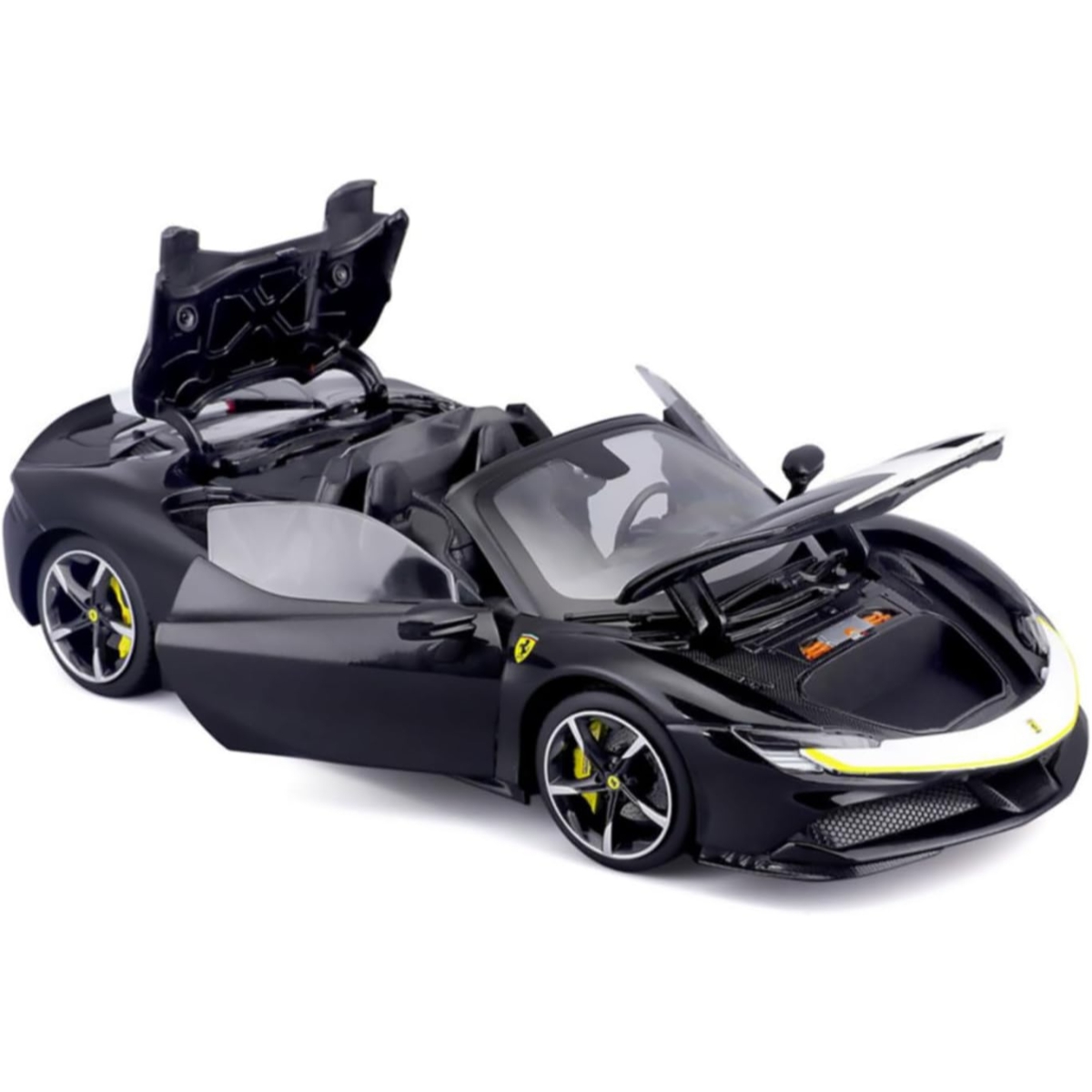 Bburago SF90 Spider Assetto Fiorano Ferrari 1:18 Scale Diecast Car Boys, 13+ Years