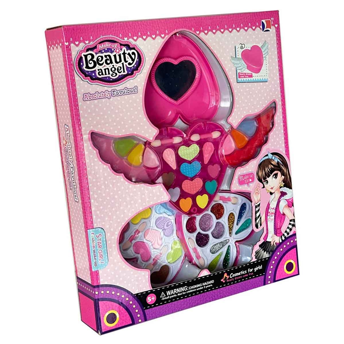 بيوتي أنجل طقم مكياج أحلام الجمال، للبنات، من عمر 5 إلى 7 سنوات