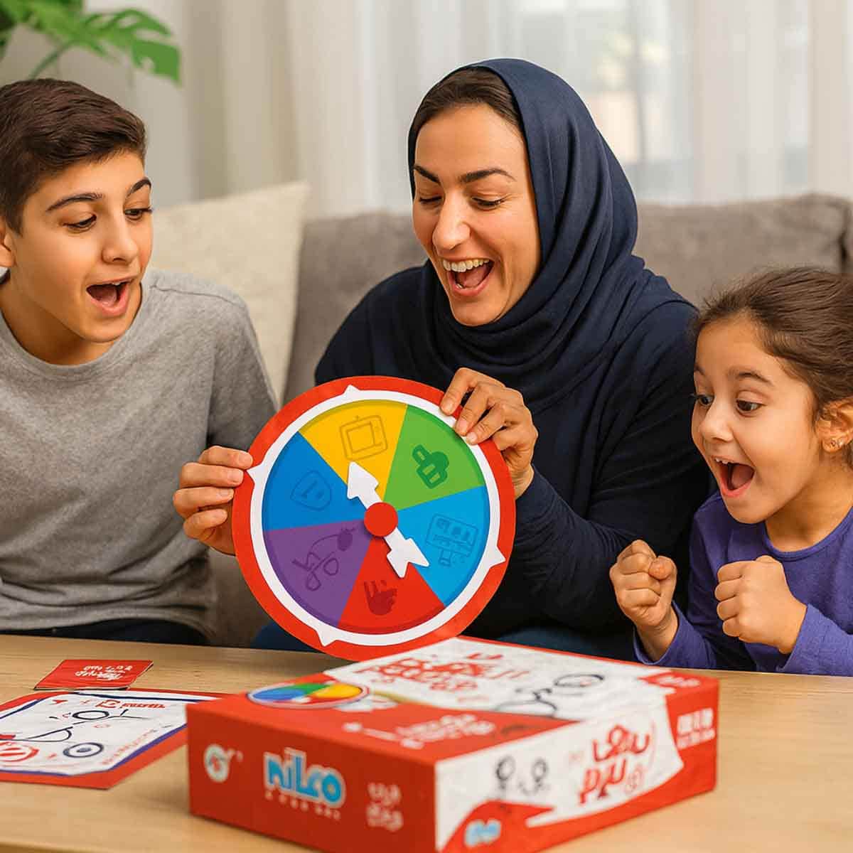Nilco Bedoon Kalaam Magnetic Game Unisex, 5-7 Years