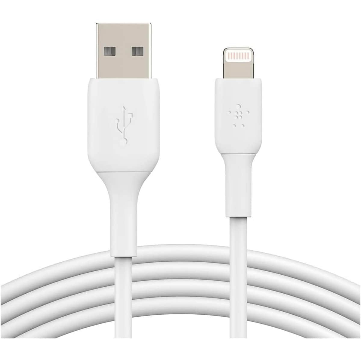 بيلكن طقم كابلين PVC USB-A إلى لايتنينج بطول 1 متر