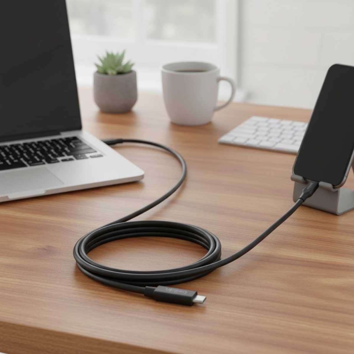 Belkin 2m 240W 4K USB4 USB-C to USB-C Cable