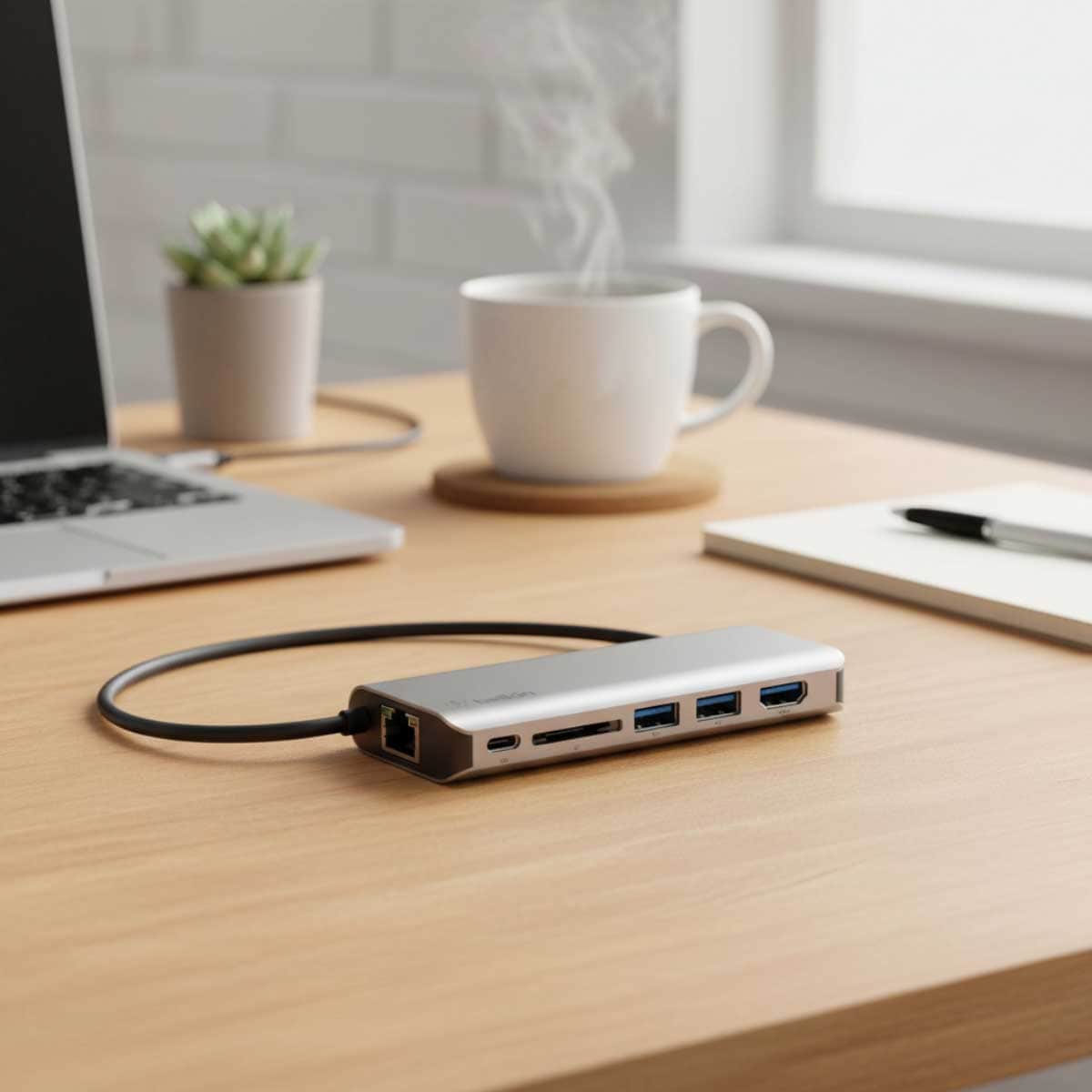 بيلكن محول متعدد المنافذ USB-C 6 في 1