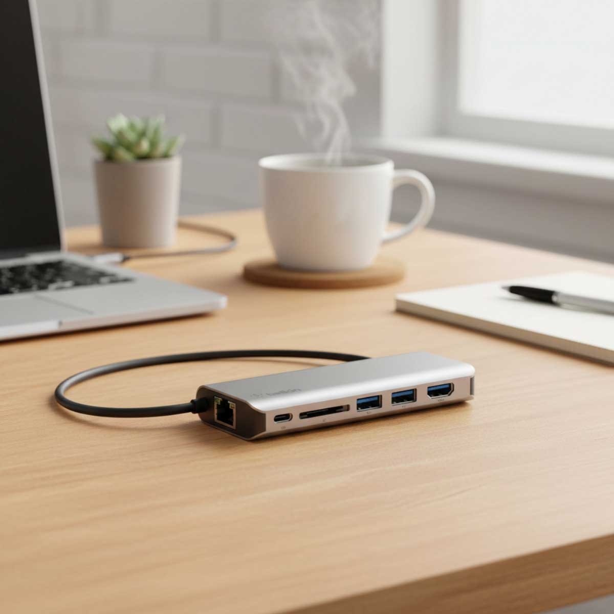 بيلكن محول متعدد المنافذ USB-C 6 في 1