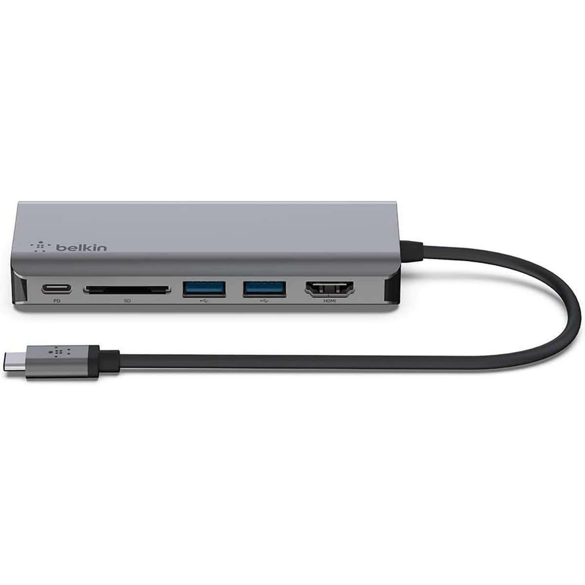 بيلكن محول متعدد المنافذ USB-C 6 في 1