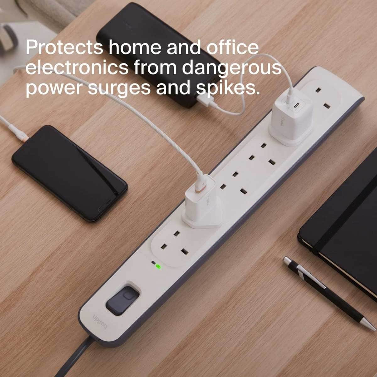 Belkin 6-Outlet Surge Protected Power Strip