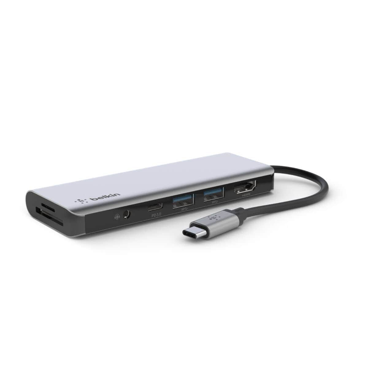 بيلكن محول متعدد المنافذ USB-C 7 في 1