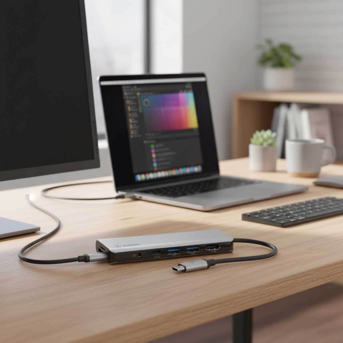 بيلكن محول متعدد المنافذ USB-C 7 في 1