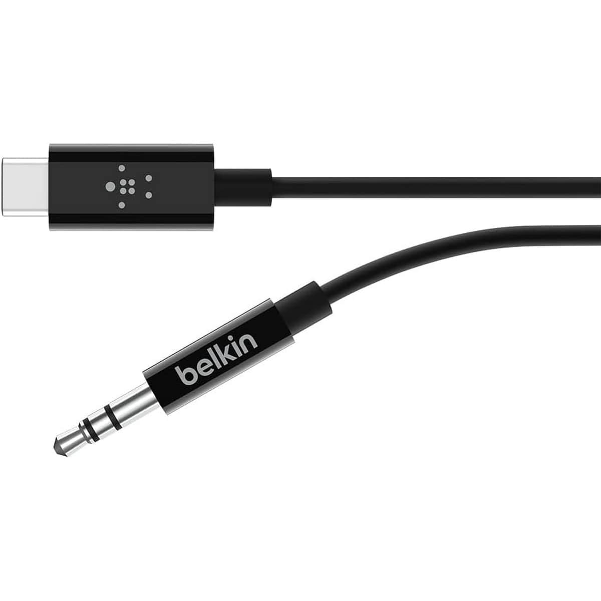 Belkin Black Rockstar USB-C to 3.5mm Audio Cable