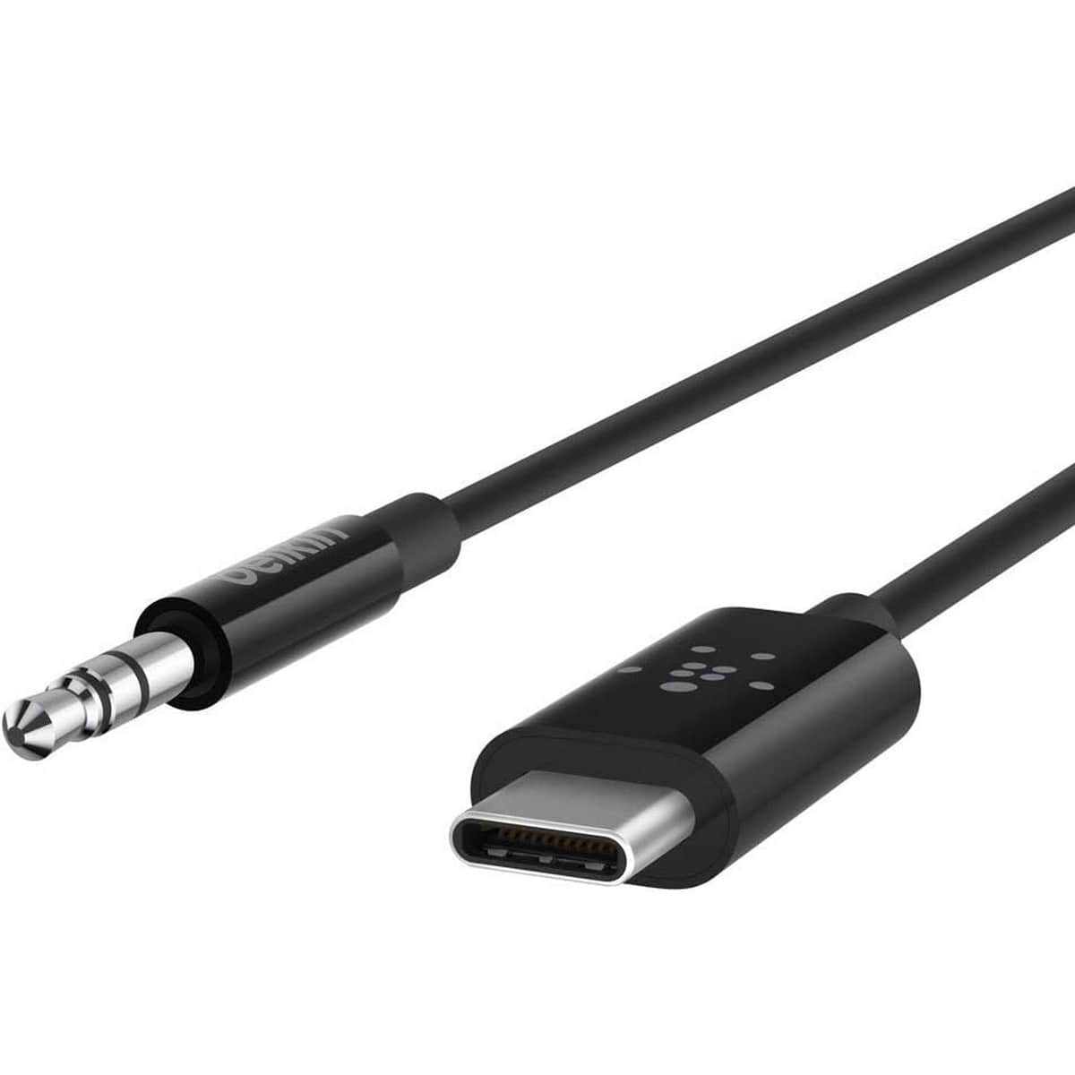Belkin Black Rockstar USB-C to 3.5mm Audio Cable