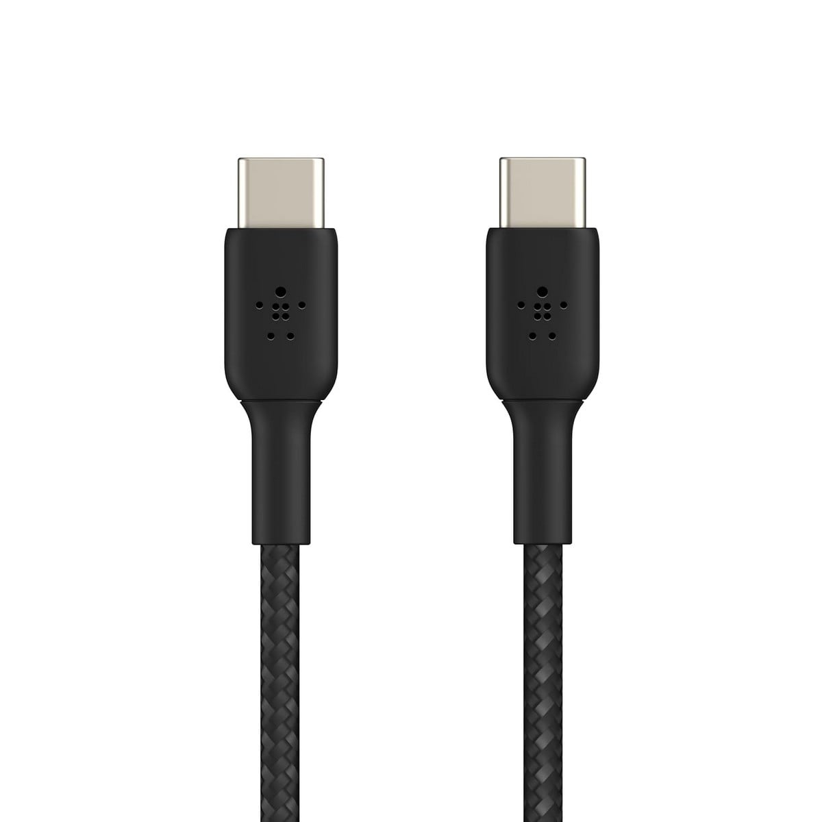 بيلكن أسود كابل USB-C إلى USB-C مجدول بوست تشارج بطول 1 متر