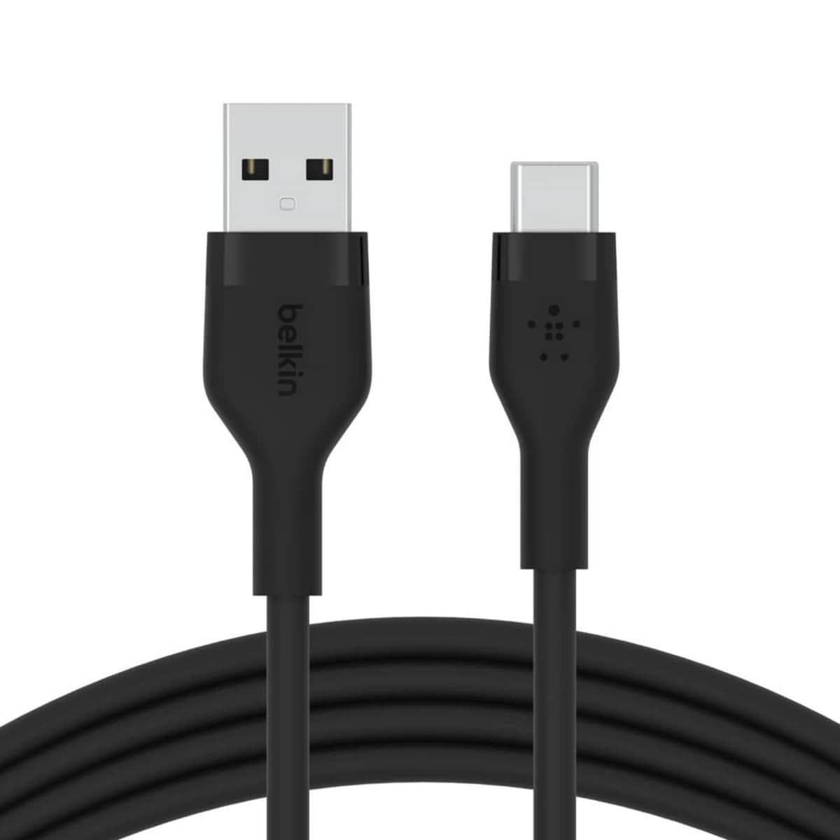 بيلكن أسود كابل USB-A إلى USB-C من سلسلة بوست تشارج برو Flex بطول 3 متر