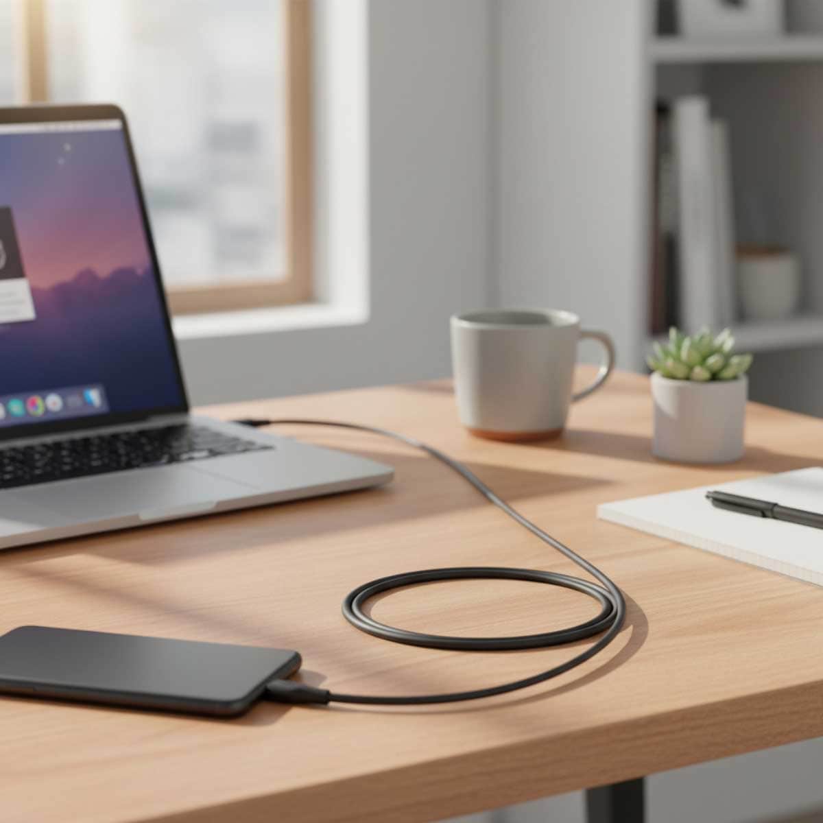 بيلكن أسود كابل USB-A إلى USB-C من سلسلة بوست تشارج برو Flex بطول 3 متر
