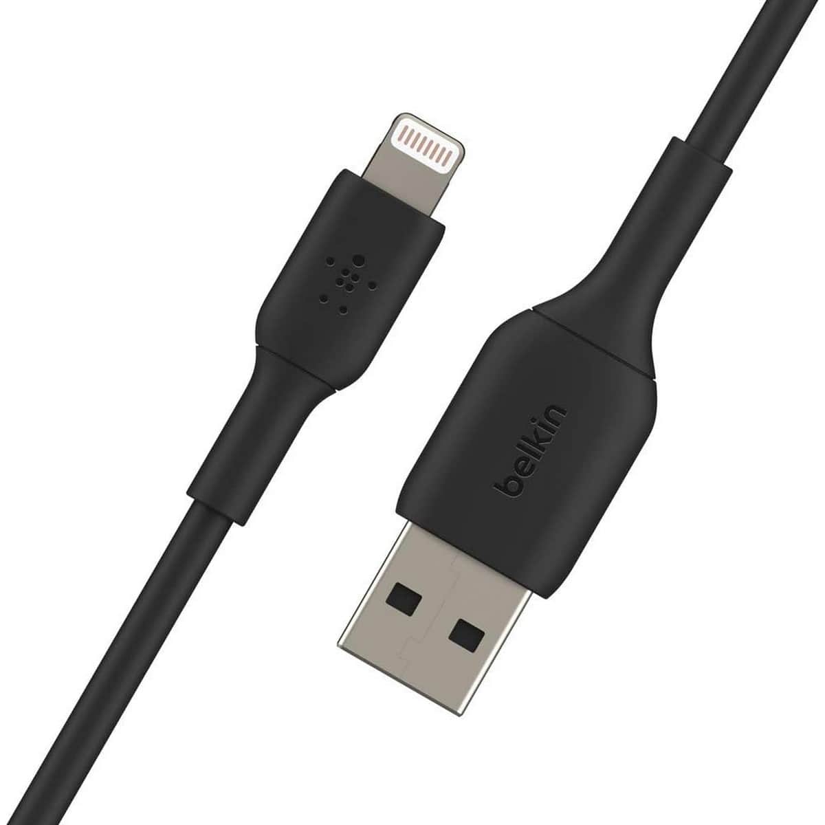 Belkin Black Boost Charge USB-A to Lightning Connector Cable