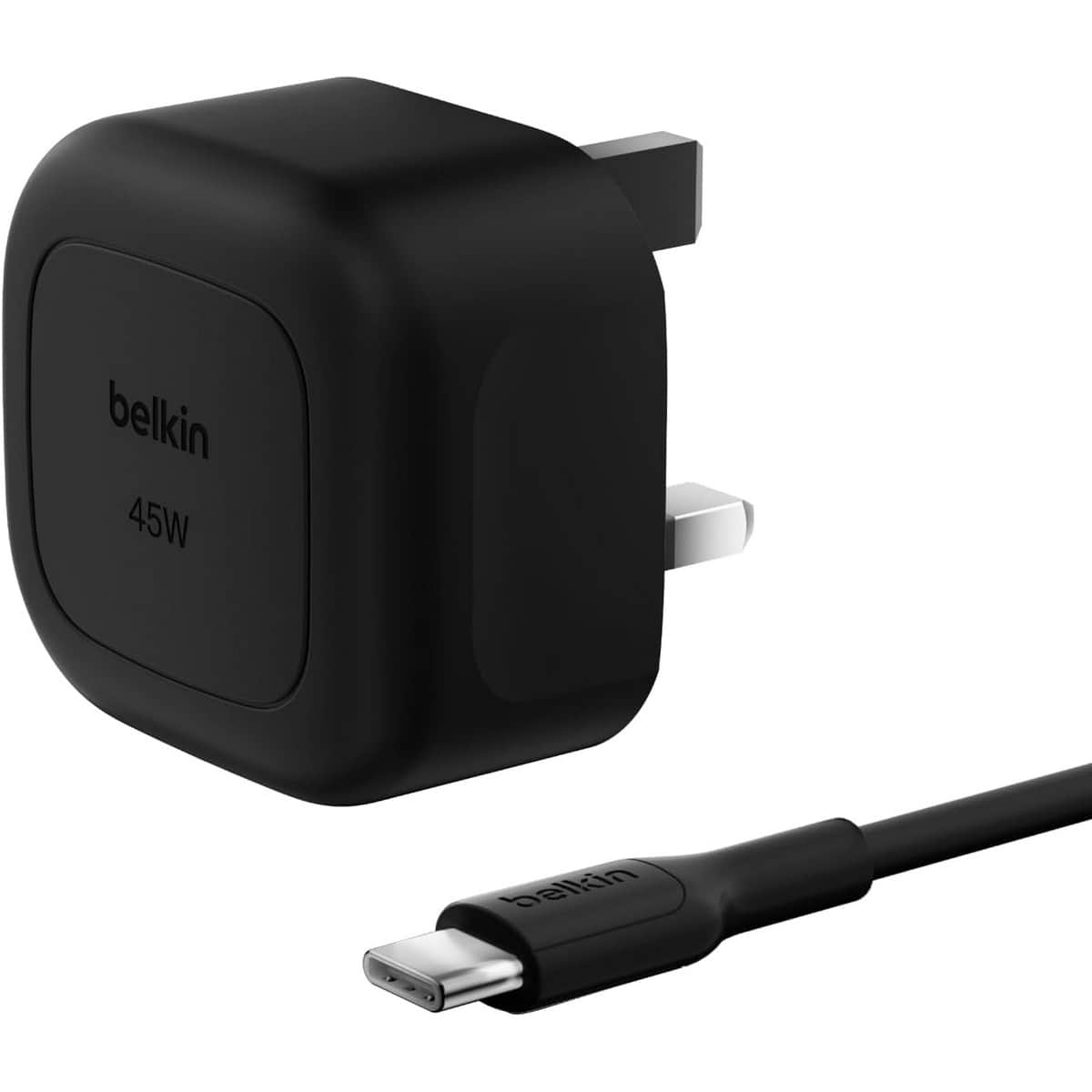 Belkin 45W USB-C Wall Charger & 1m USB-C to USB-C Cable Set