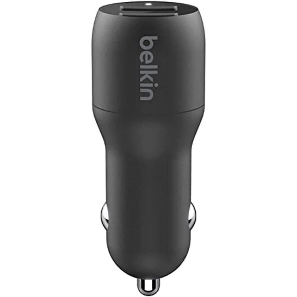 Belkin Black Boost Charge 24W 2-Port USB-A Car Charger