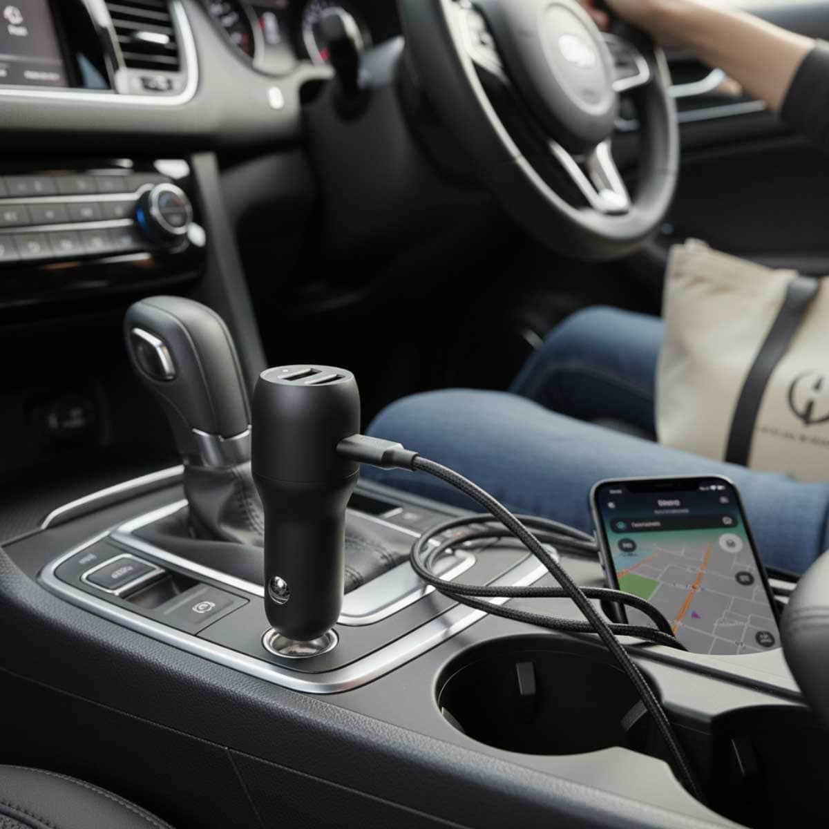 Belkin Black Boost Charge 24W 2-Port USB-A Car Charger