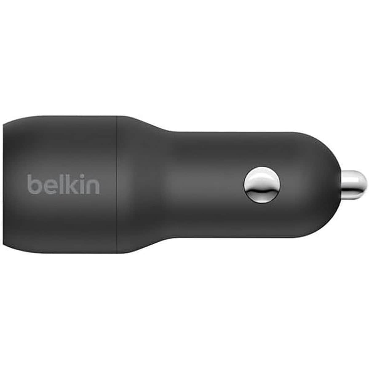 Belkin Black Boost Charge 24W 2-Port USB-A Car Charger