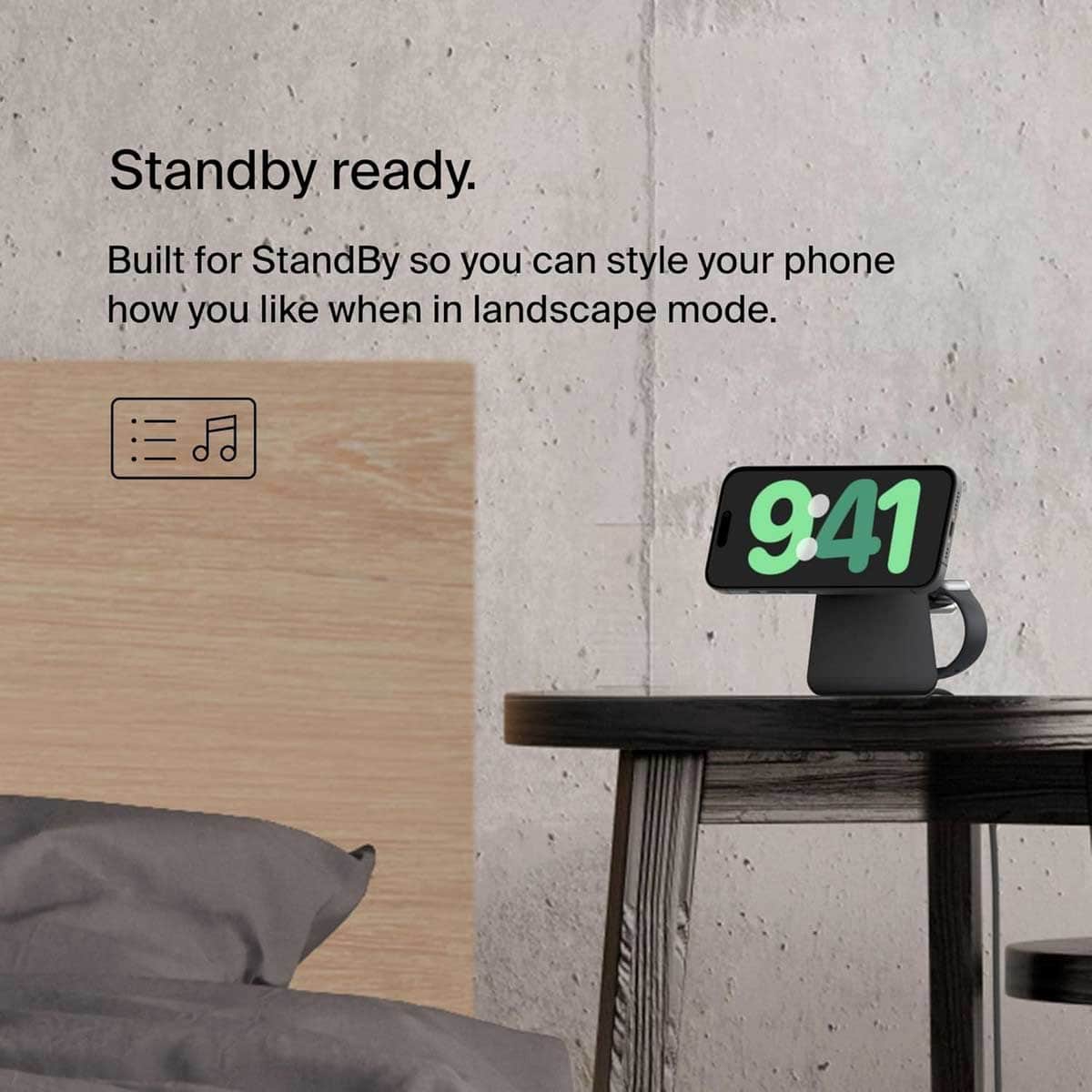 Belkin Boost Charge Pro MagSafe 15W 2-in-1 Wireless Charging Dock