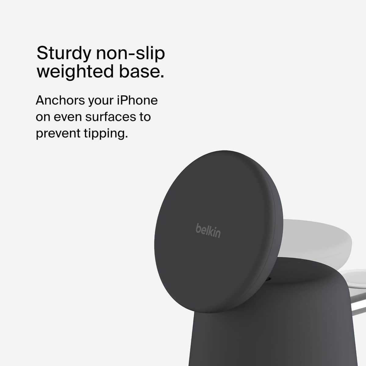 Belkin Boost Charge Pro MagSafe 15W 2-in-1 Wireless Charging Dock