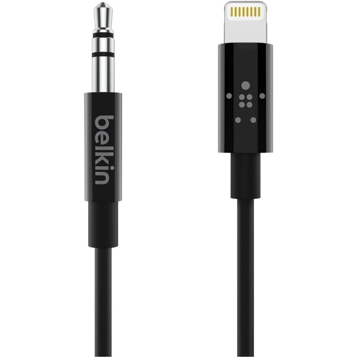Belkin Black Lightning to 3.5mm Audio Cable