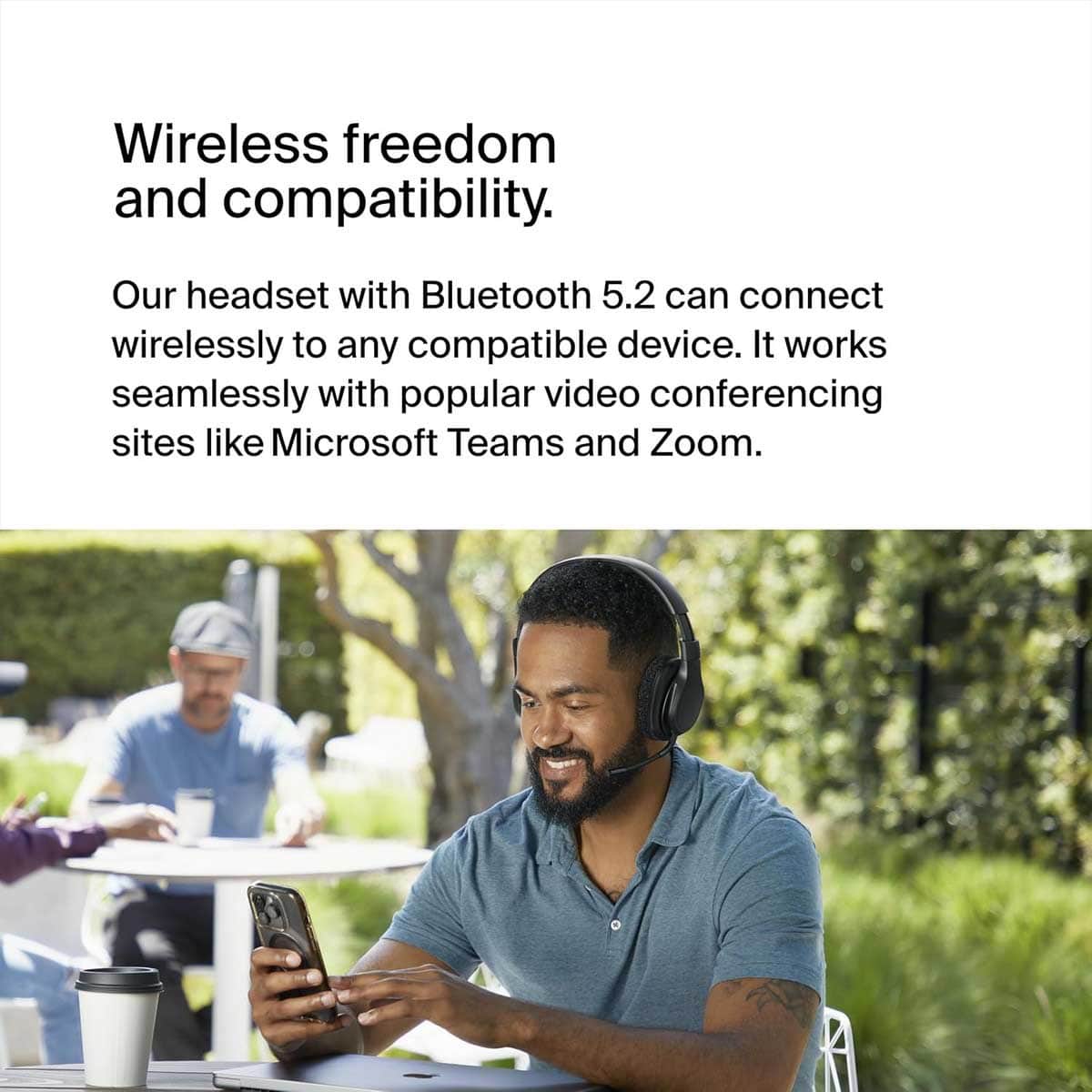 Belkin Black Soundform Adapt Wireless Over-Ear Headphones