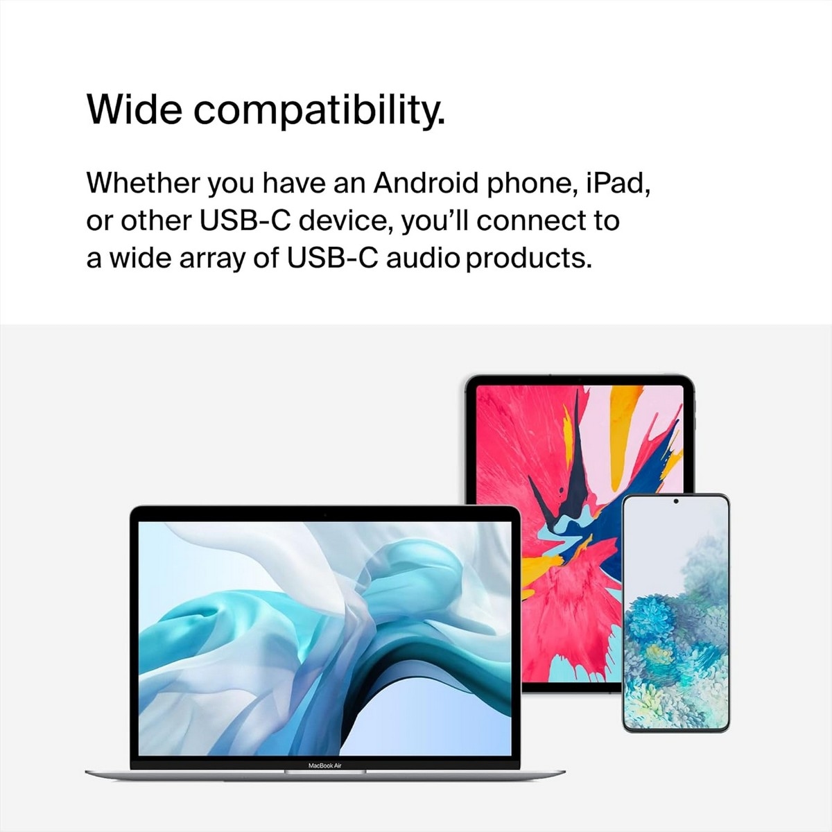 بيلكن محول USB-C إلى 3.5 ملم للصوت والشحن باللون الأسود