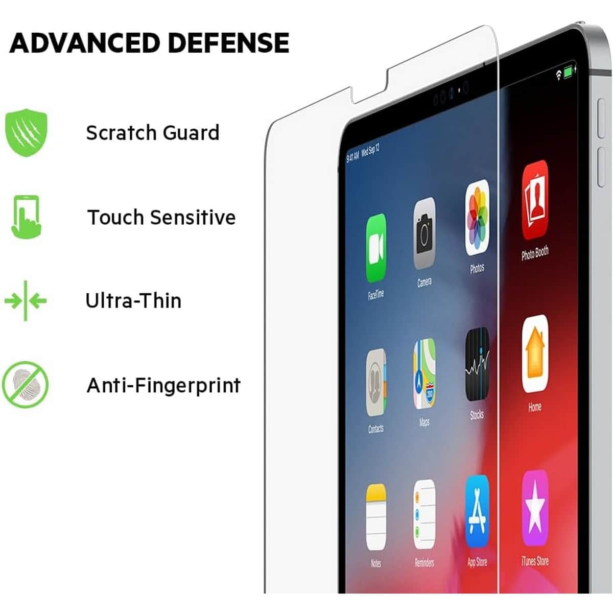 Belkin Clear Tempered Glass Screen Protector for iPad Pro 12.9