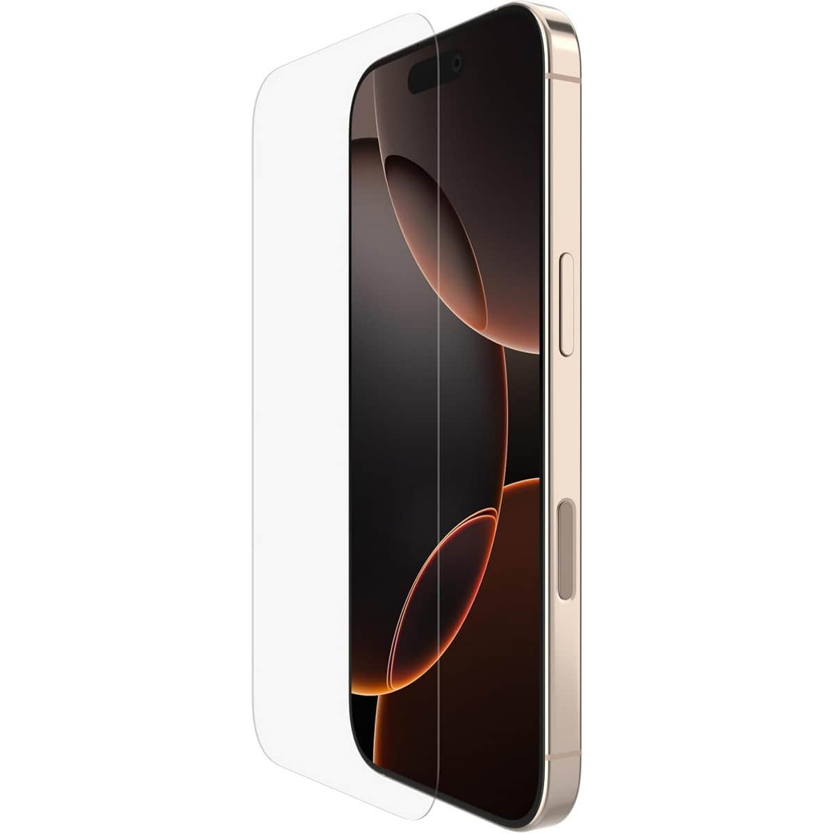 Belkin Clear Tempered Glass Screen Protector with EZ Tray for iPhone 16 Pro