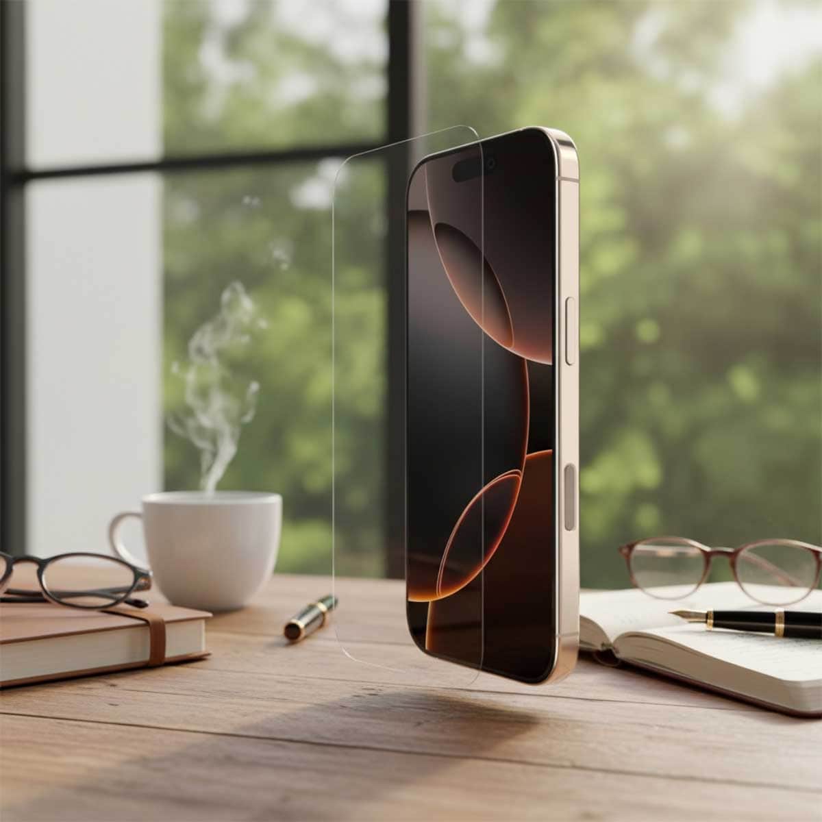 Belkin Clear Tempered Glass Screen Protector with EZ Tray for iPhone 16 Pro